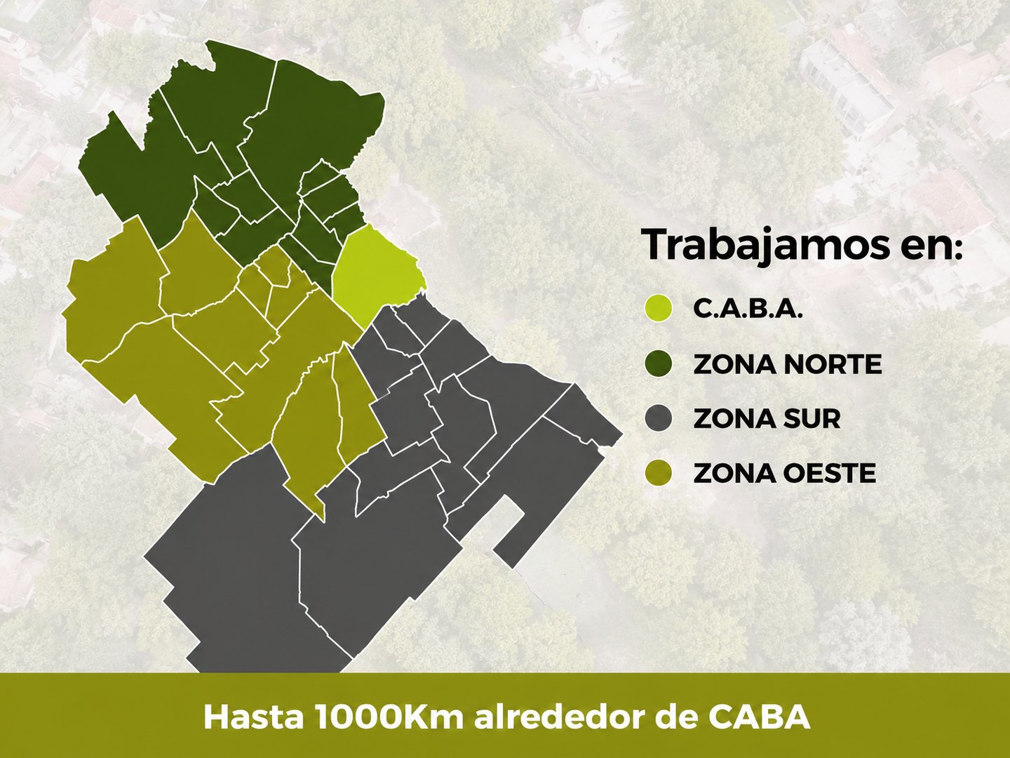 Mapa de cobertura en argentina, operamos en todo el país con cotización gratis en la provincia de buenos aires